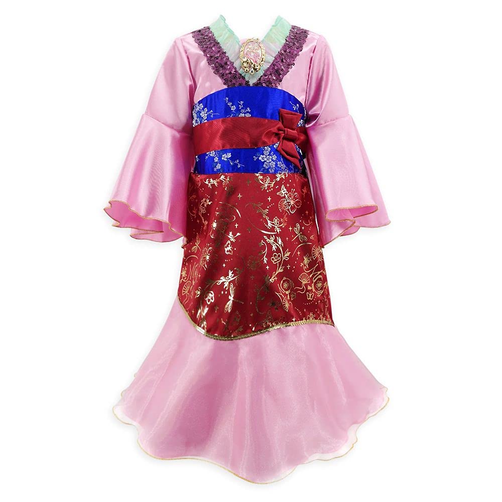 Amazon.co.jp: Disney Mulan Costume for Girls, Size 5/6